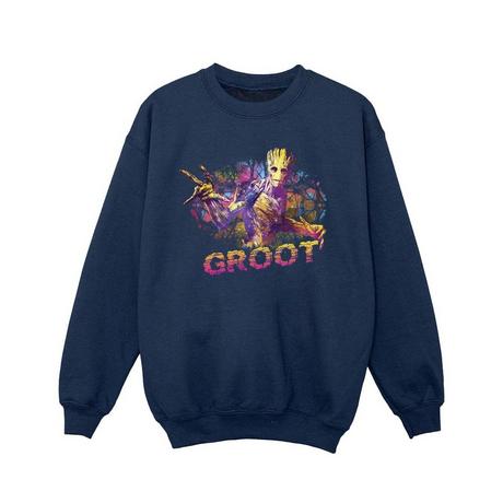 MARVEL  Sweat GUARDIANS OF THE GALAXY ABSTRACT GROOT 