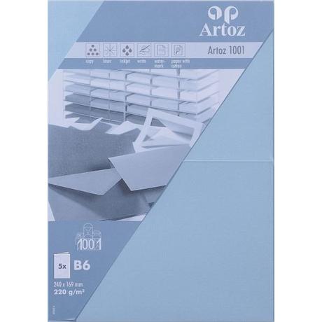Artoz ARTOZ Karten 1001 B6, 5 Blatt  