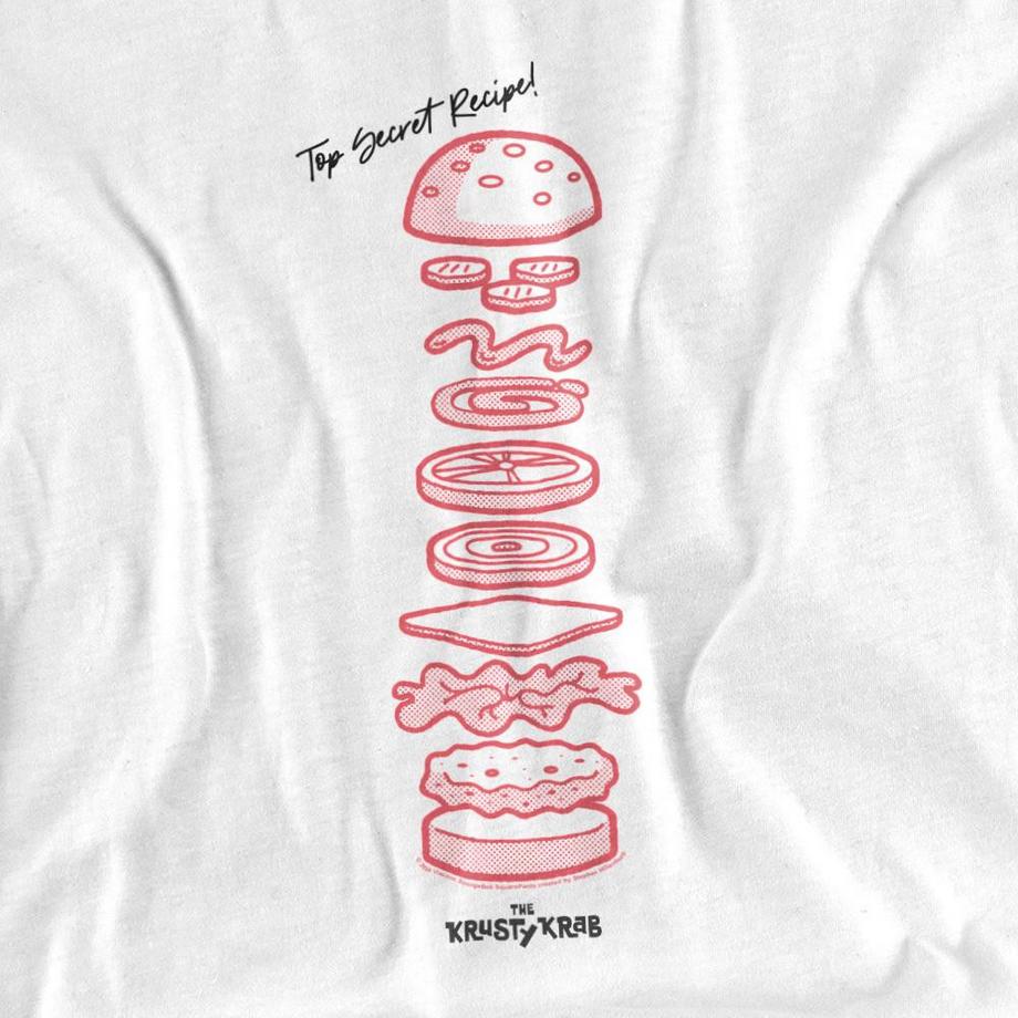 Nickelodeon  Krabby Patty Maglietta 