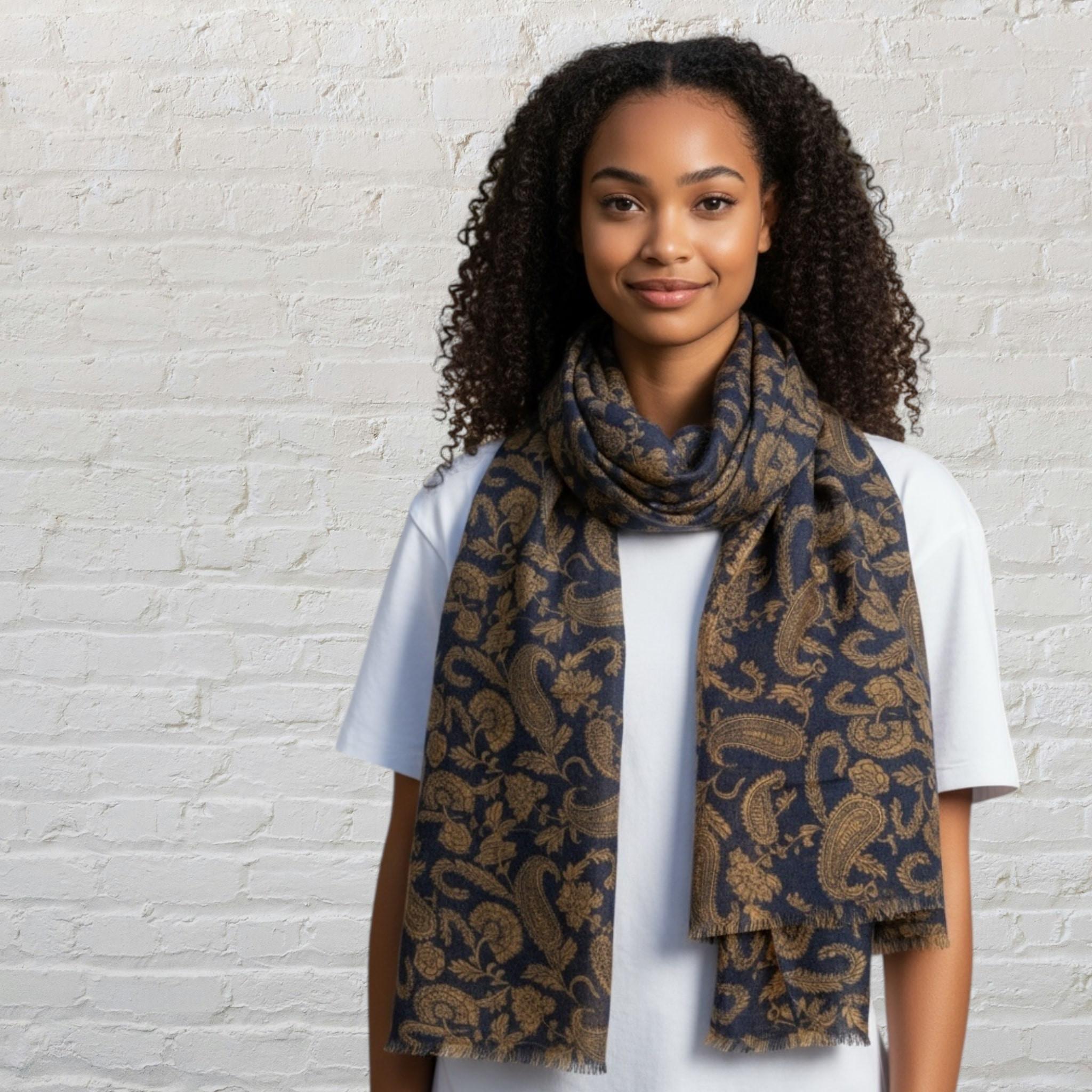 LUCKY & LOVE Pangpema Sciarpa Merino  