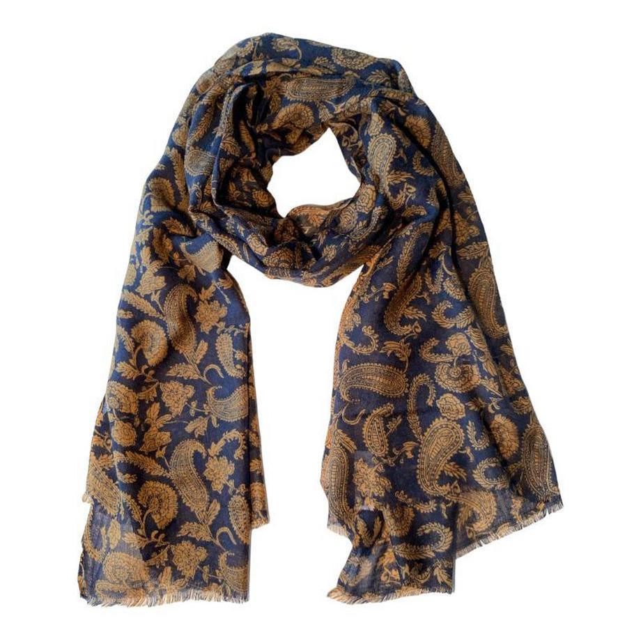 Echarpe en mérinos Pangpema