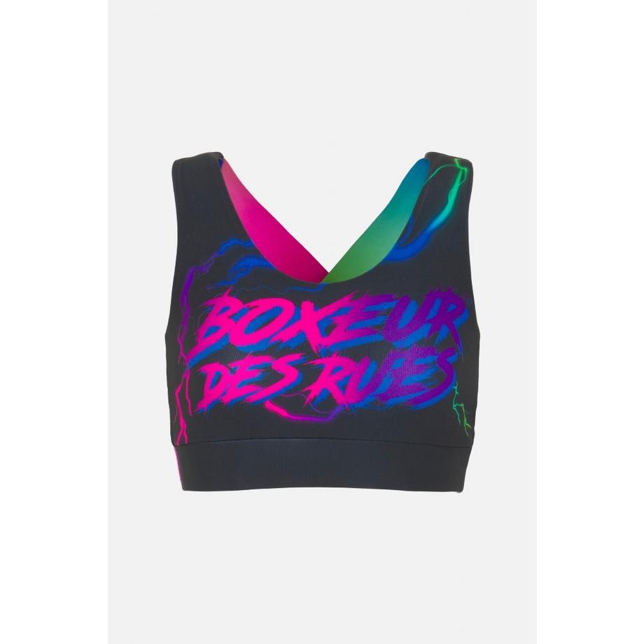 BOXEUR DES RUES  Sports Bra W/  Elastic Bands 