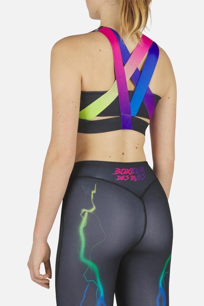 BOXEUR DES RUES  Sports Bra W/  Elastic Bands 