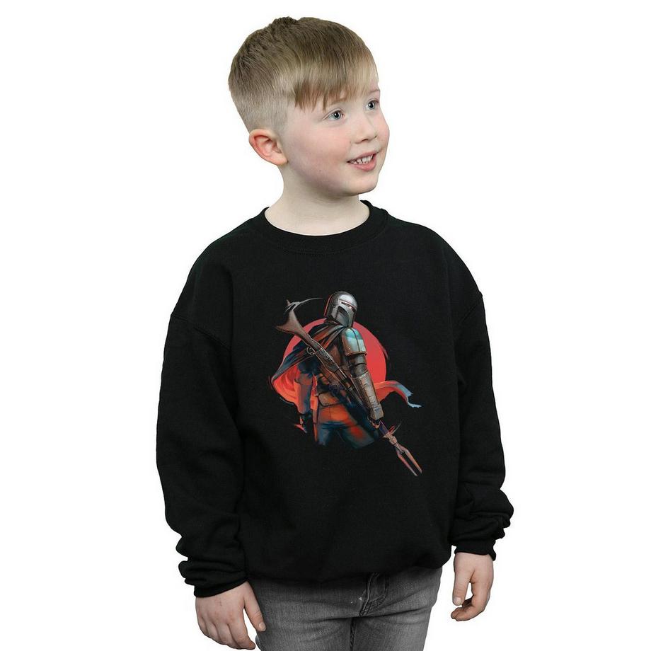 STAR WARS  The Mandalorian Blaster Rifles Sweatshirt 