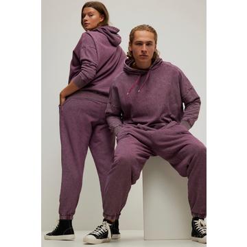 Sweatpants, Wide Legs, Washing-Effekt, Elastikbund, Unisex