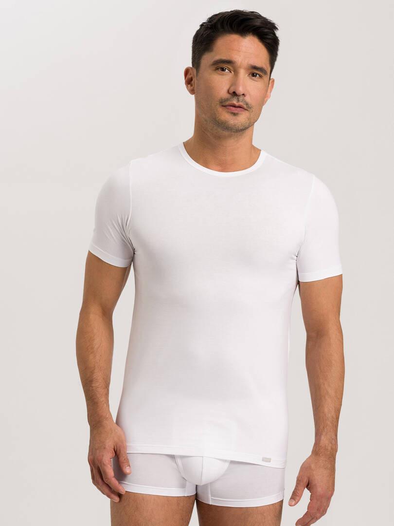HANRO Cotton Essentials Rundhals T-Shirts 2er-Pack  