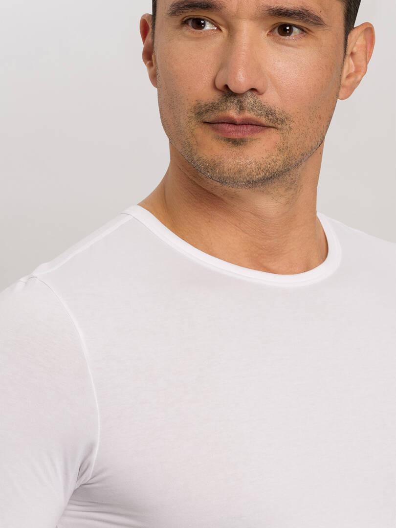 HANRO Cotton Essentials Rundhals T-Shirts 2er-Pack  