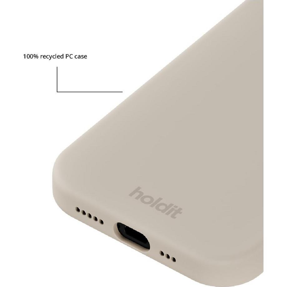 Holdit  Silikon Case custodia per cellulare 17 cm (6.7") Cover Beige 