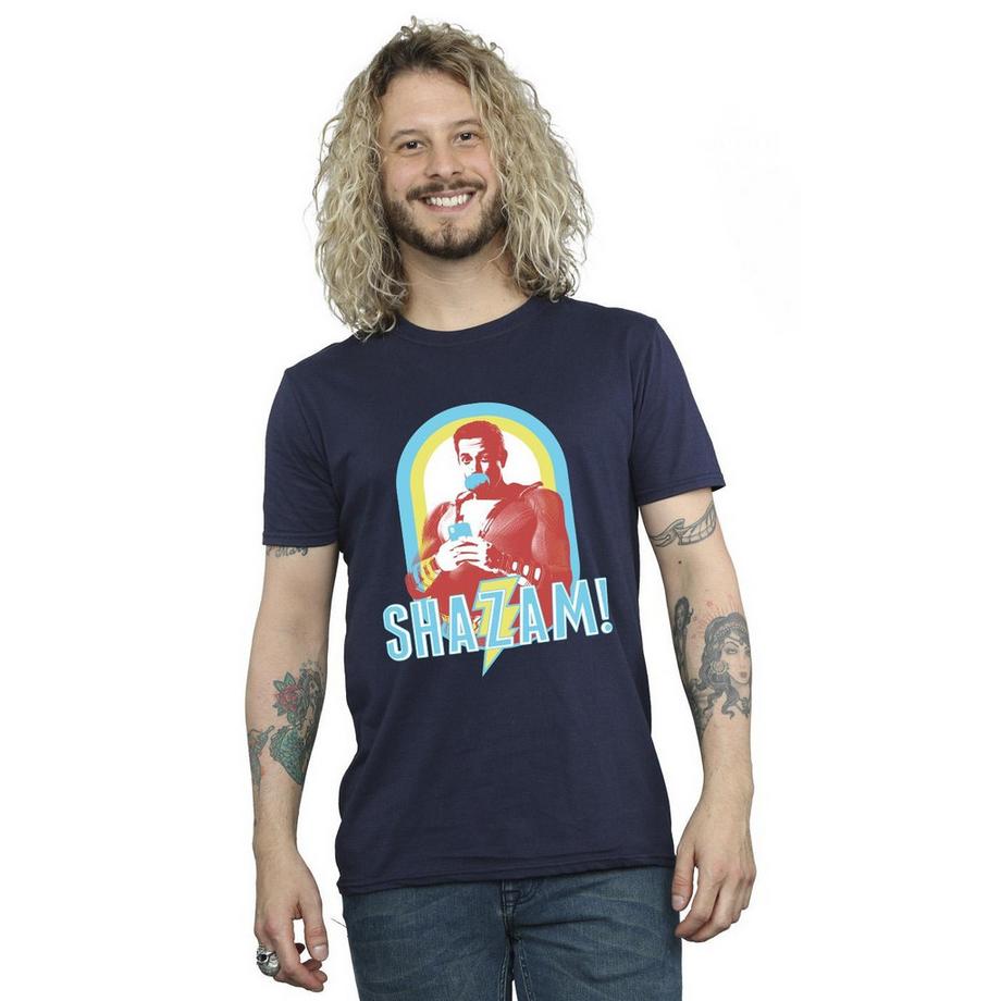 DC COMICS T-shirt Affiche de Film Shazam  