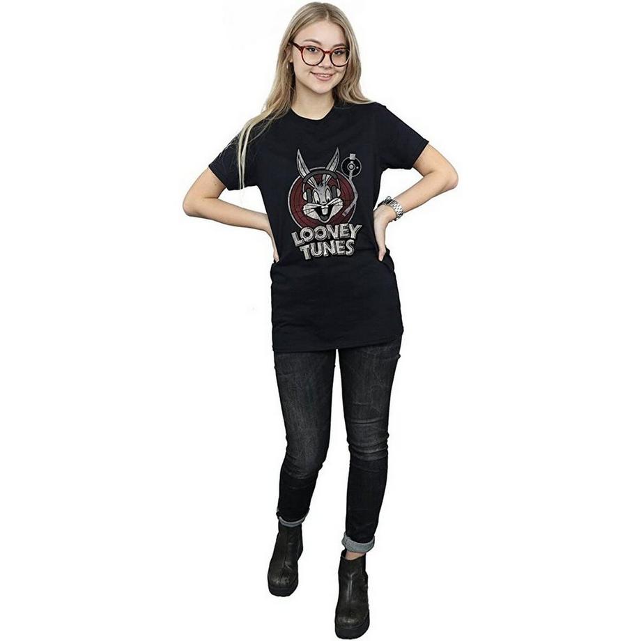 LOONEY TUNES Bugs Bunny DJ Logo T-Shirt  