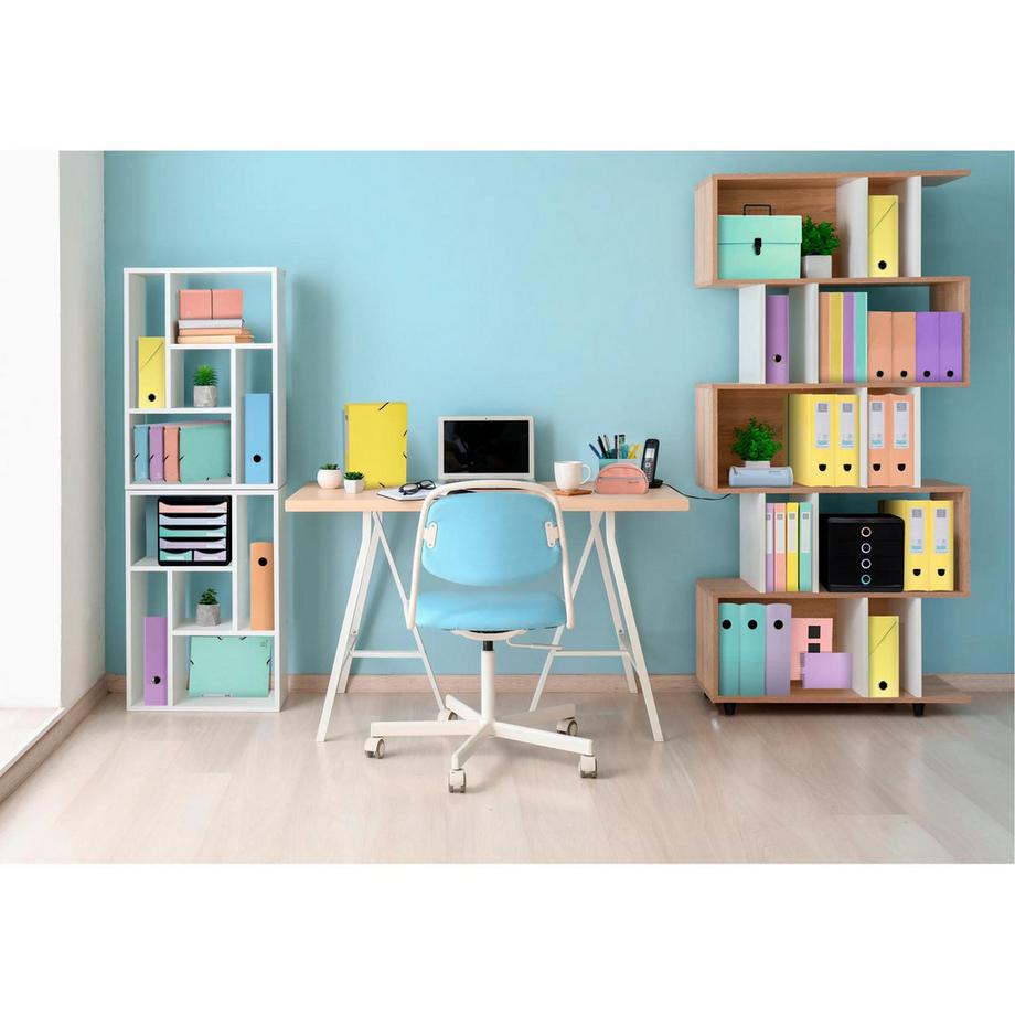 Exacompta Cassettiera Pop-Box 4 cassetti Aquarel  