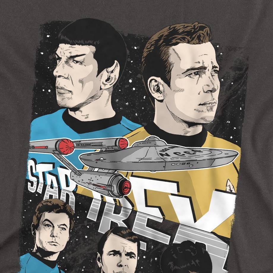 Star Trek Star Trek Original Series T-Shirt Maniche Lunghe  