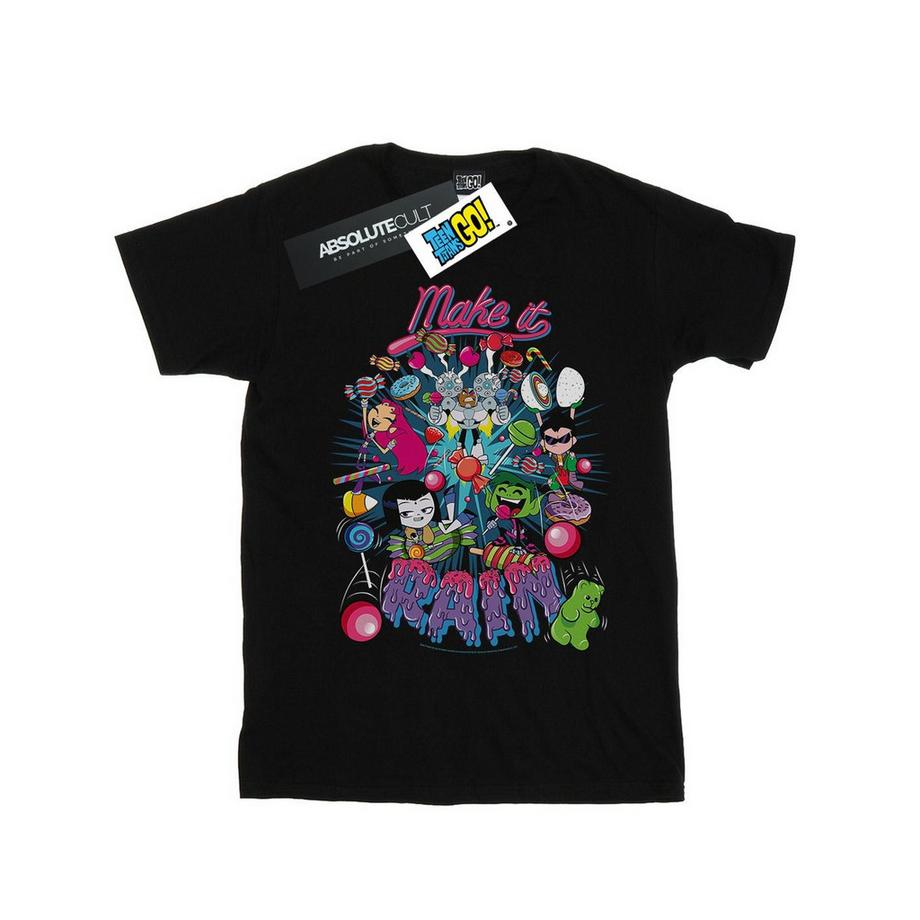 DC COMICS Teen Titans Go Make It Rain T-Shirt  