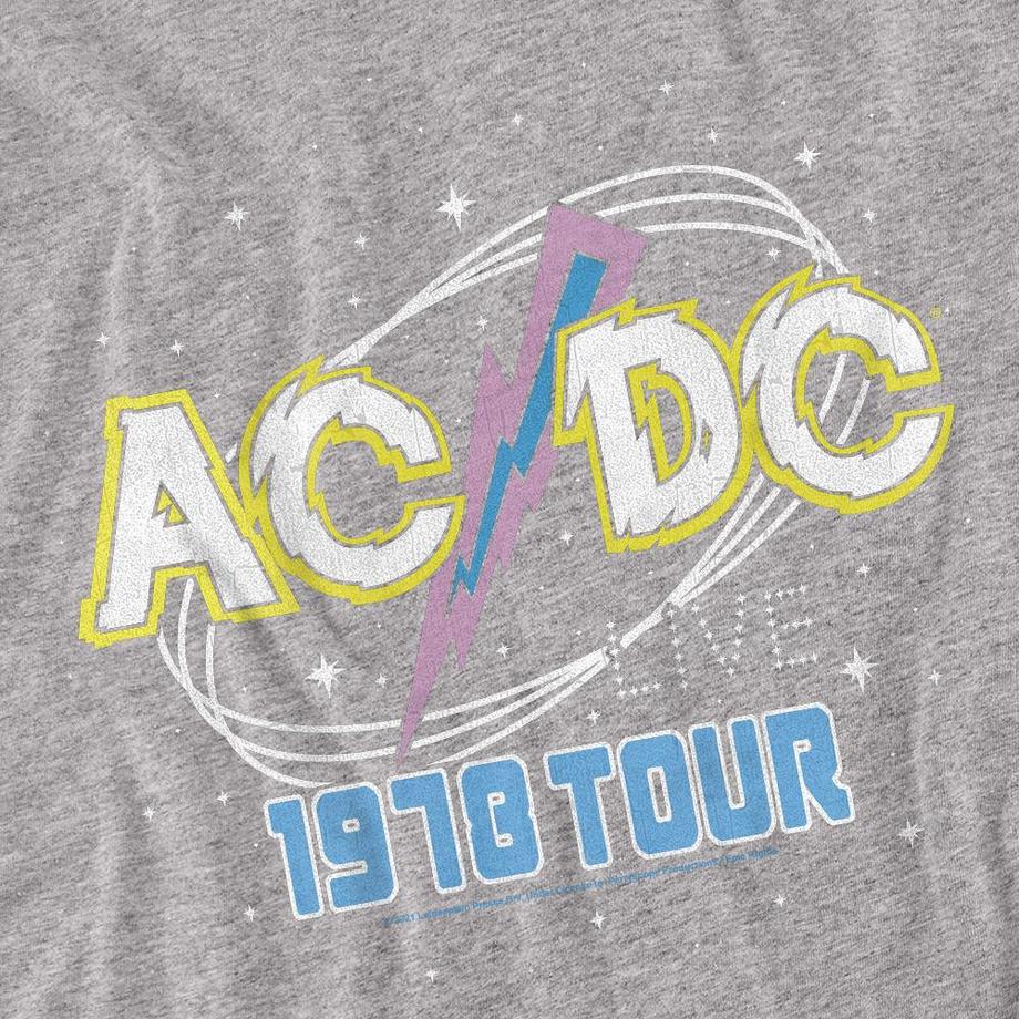AC/DC Live 1978 Tour Langarm T-Shirt  