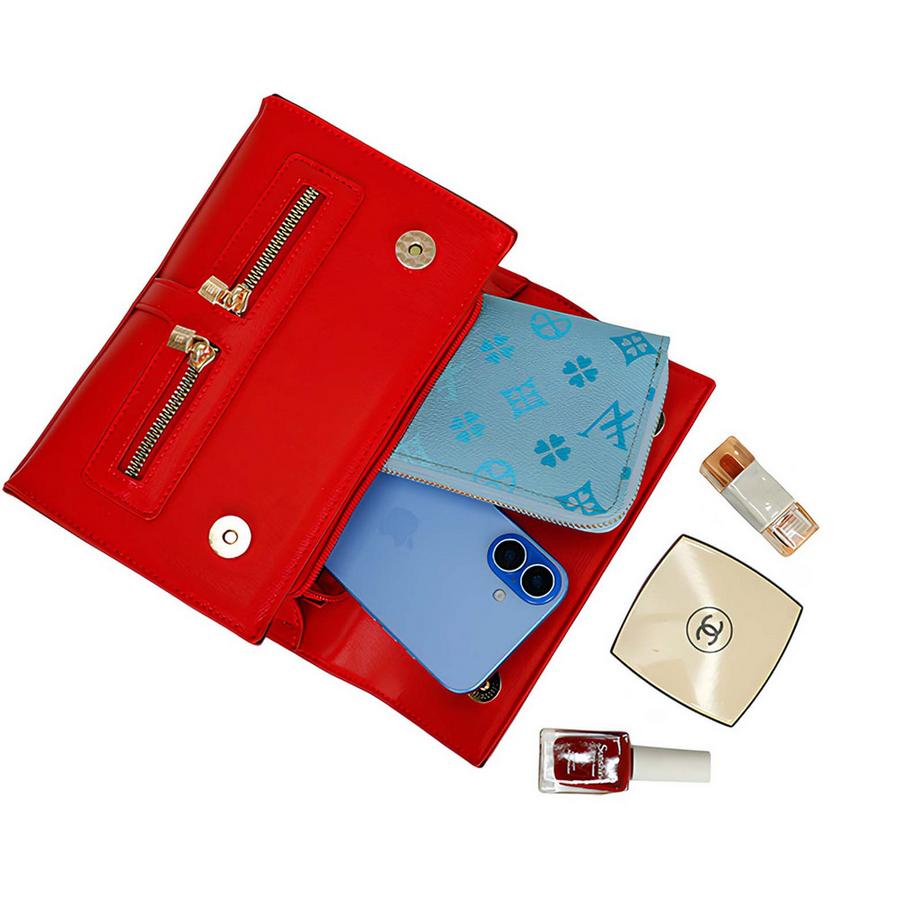 Gallantry Sac Bandoulière Femme avec Double Poche  