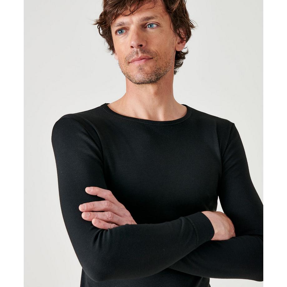 Damart Tee-shirt Thermolactyl Col Rond Manches Longues Chaleur Medium  