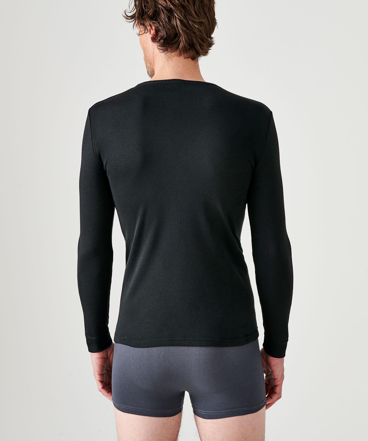 Damart Tee-shirt Thermolactyl Col Rond Manches Longues Chaleur Medium  