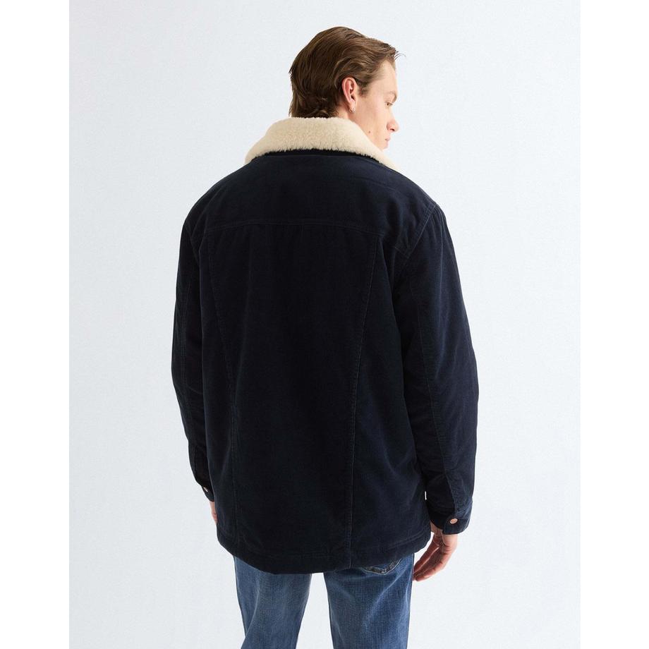 Wrangler Veste en velours côtelé doublée sherpa  