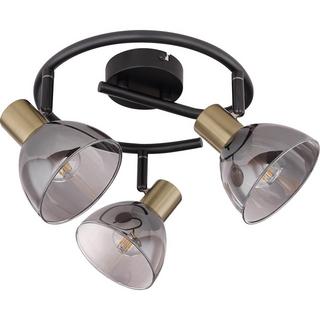 mutoni Projecteur Jay métal noir 3xE14  