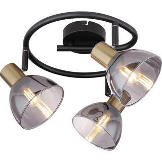 mutoni Projecteur Jay métal noir 3xE14  