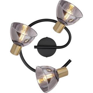 mutoni Projecteur Jay métal noir 3xE14  