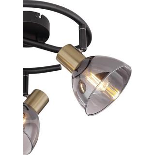 mutoni Projecteur Jay métal noir 3xE14  