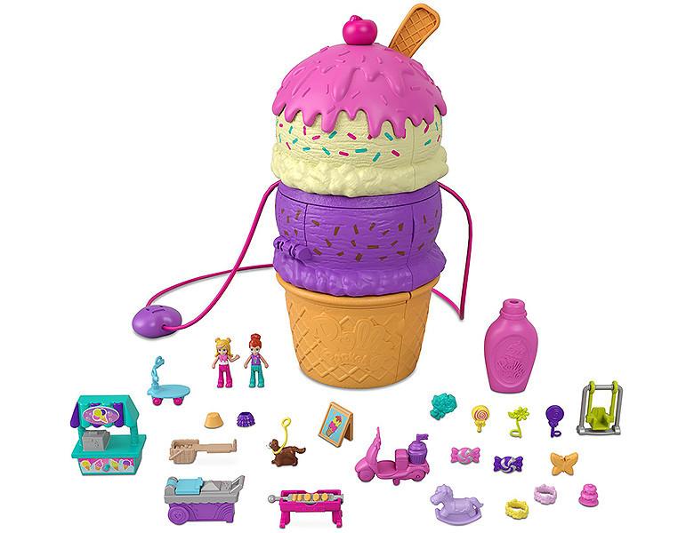 polly pocket  Spin & Reveal Ice Cream Cone 