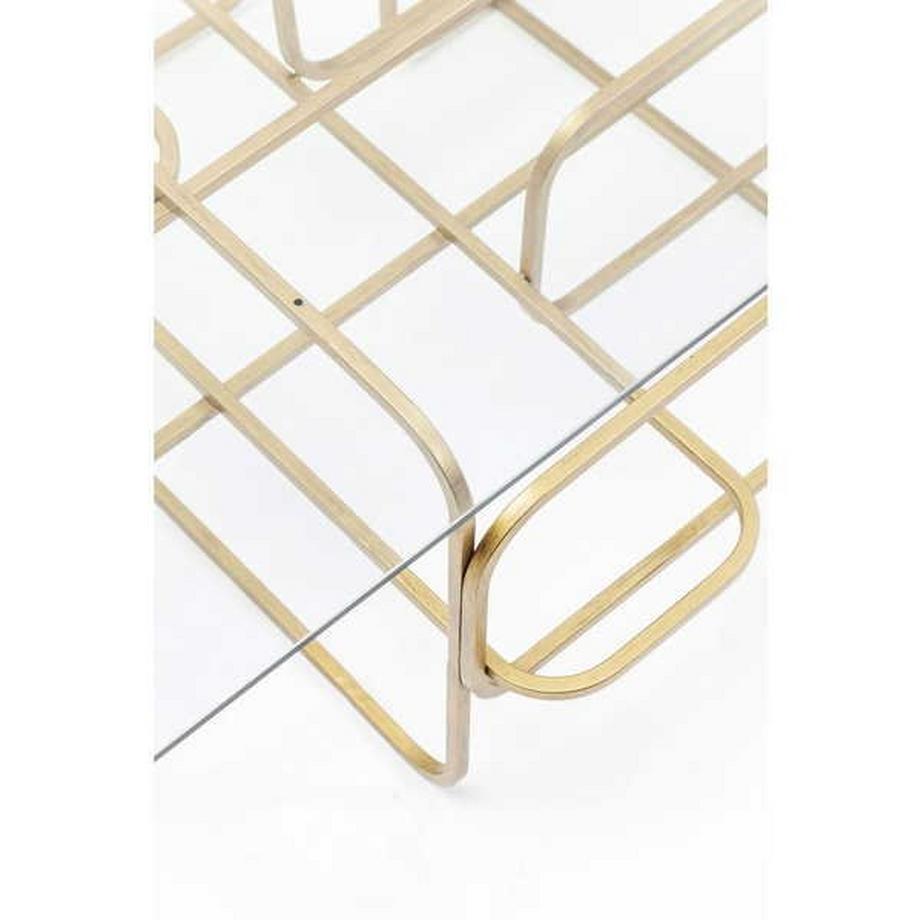 KARE Design Table basse m�andre or 140x80cm  