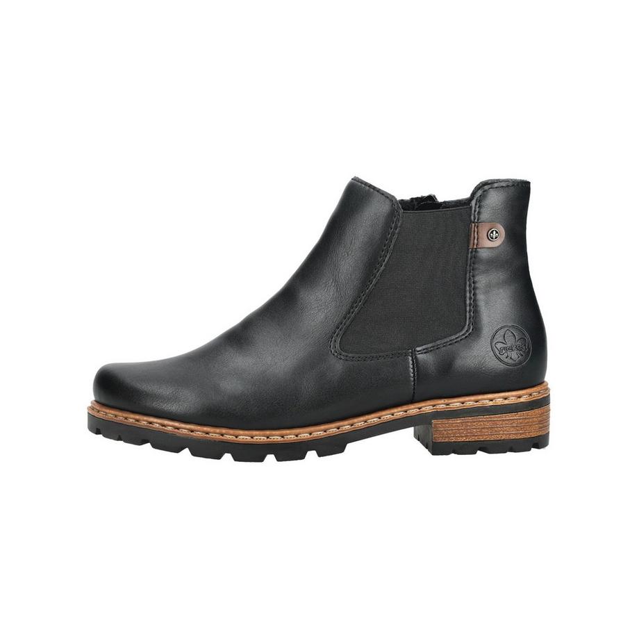 Rieker Chelsea Boot mit elastischen Seitenteilen  