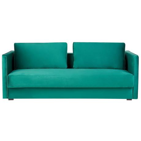 Beliani Schlafsofa aus Samtstoff Modern EKSJO  