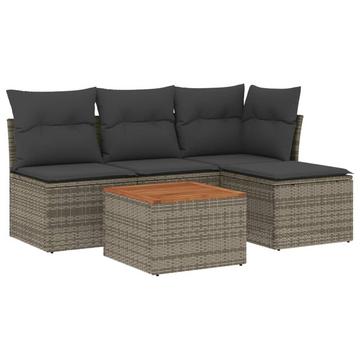 Garten sofagarnitur poly-rattan