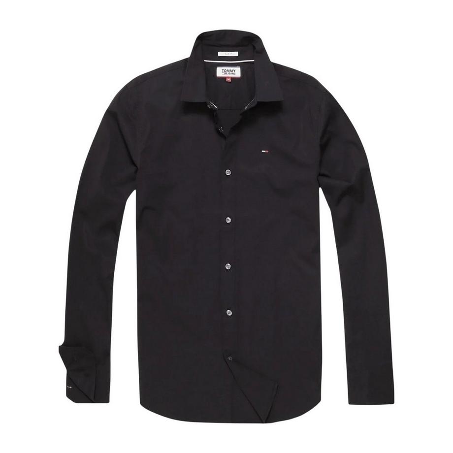 Camicia Semplice Elasticizzato Manica Lunga