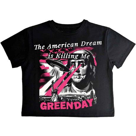 Green Day  American Dream Kurzes Top 