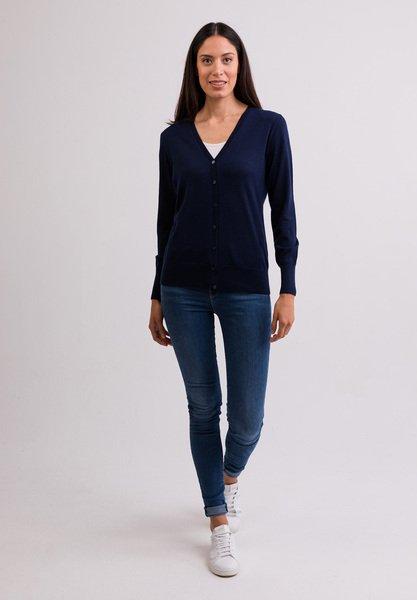 CASH-MERE.CH Cardigan Col V Cachemire  