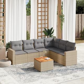 VidaXL Garten sofagarnitur poly-rattan  