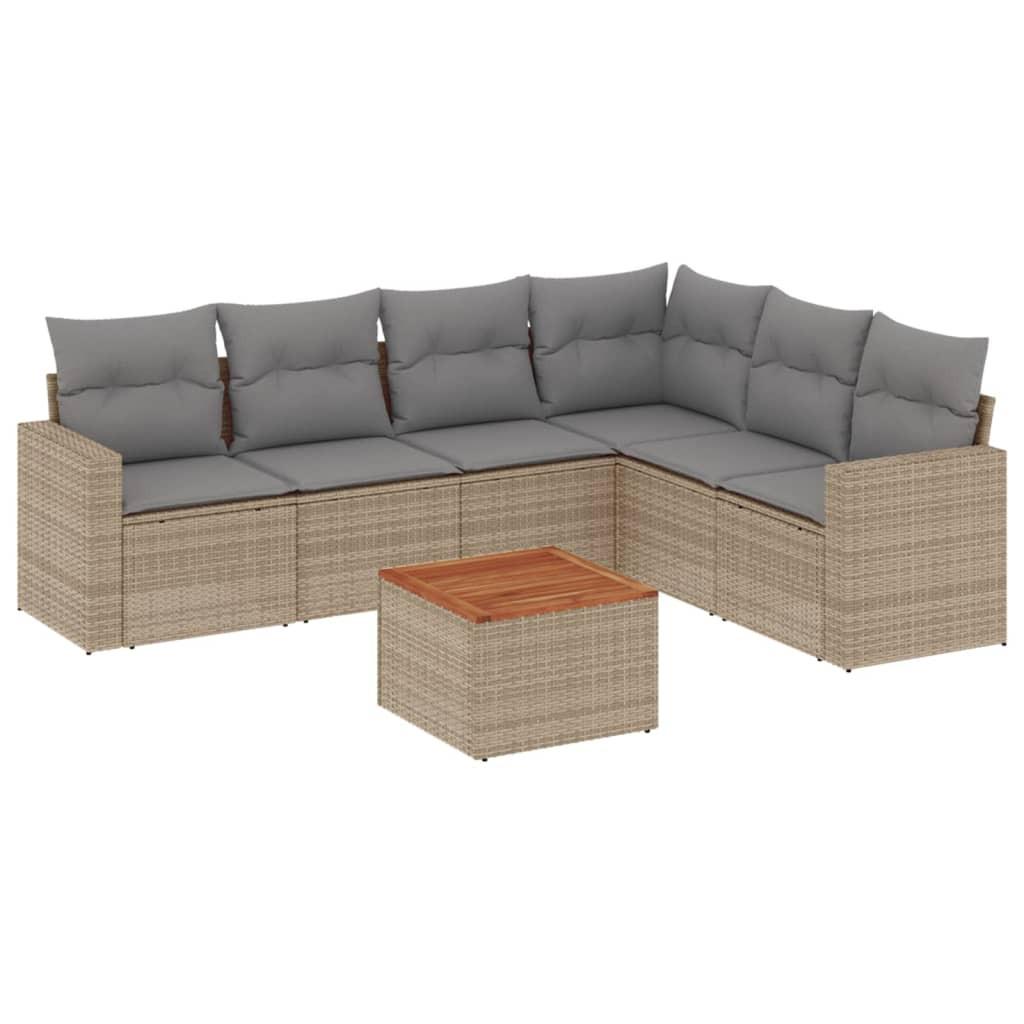 VidaXL Garten sofagarnitur poly-rattan  