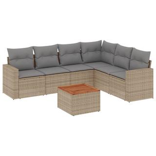 VidaXL Garten sofagarnitur poly-rattan  