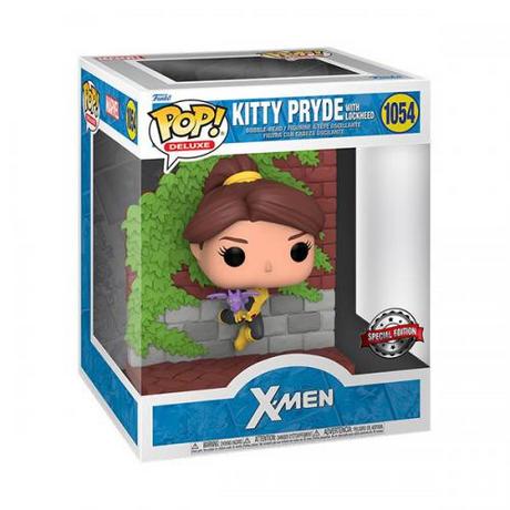 Funko  Funko POP! X-Men DLX : Kitty Pryde w/Lockheed (1054) EXM 