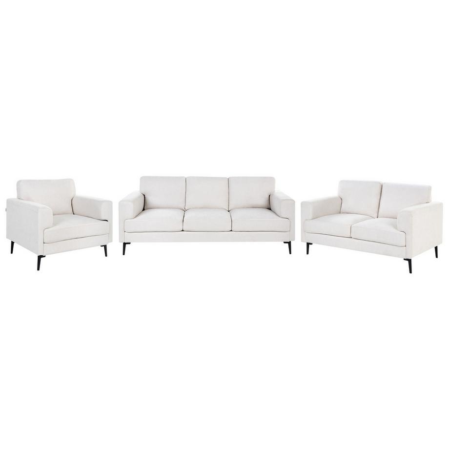 6-Sitzer-Wohnzimmer Set aus Stoff  LOUSTO