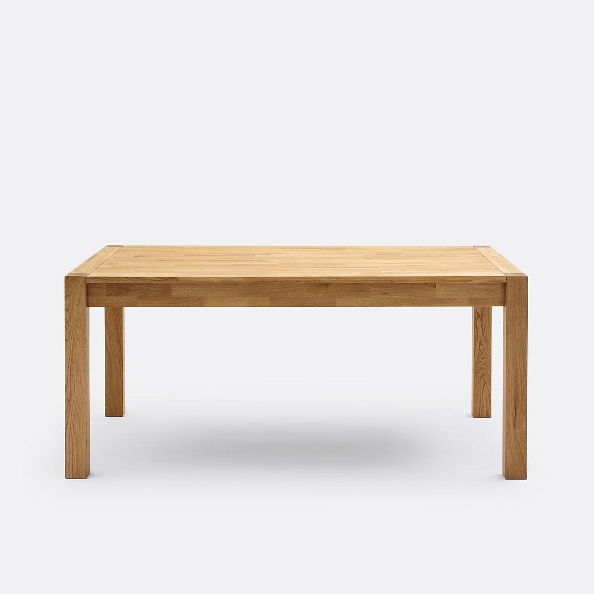 La Redoute Intérieurs Table à manger chêne 6 à 12 couverts  