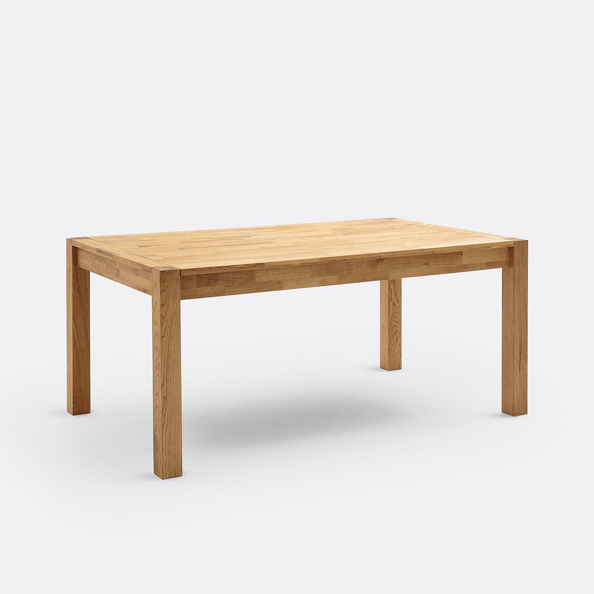 La Redoute Intérieurs Table à manger chêne 6 à 12 couverts  