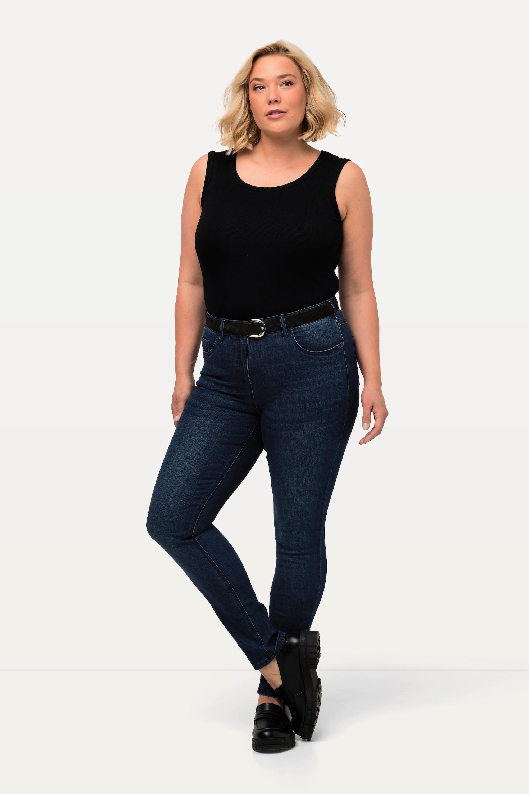 Ulla Popken Sarah Skinny High Waist 5-Pocket Jeans  