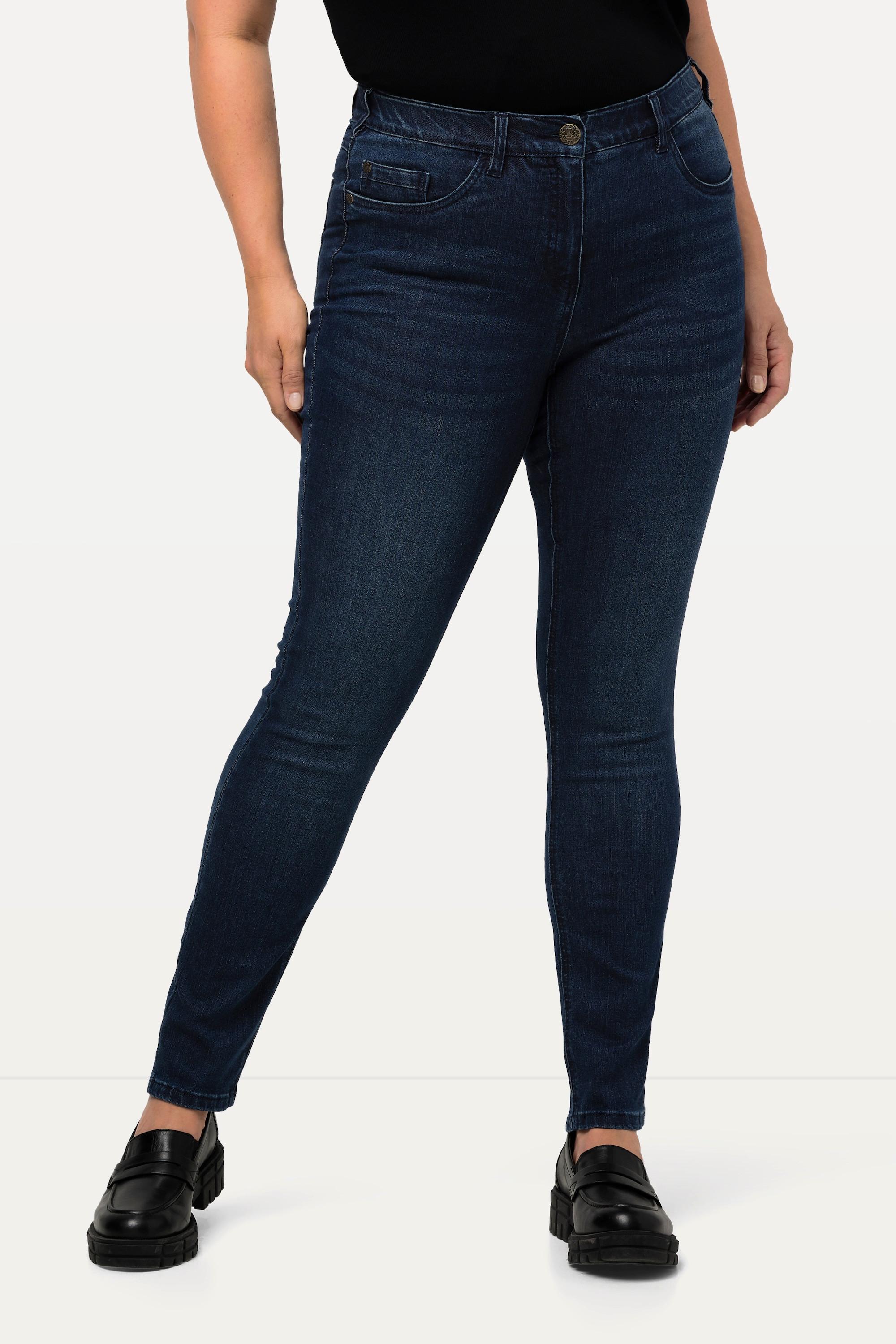 Ulla Popken Sarah Skinny High Waist 5-Pocket Jeans  