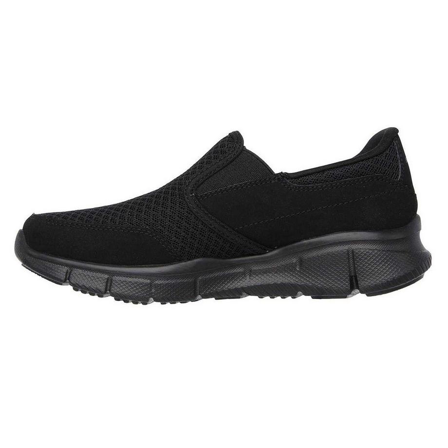 SKECHERS Chaussures Equal Performance Slip-On Cuir Revêtu  
