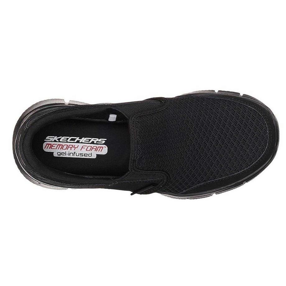 SKECHERS Chaussures Equal Performance Slip-On Cuir Revêtu  