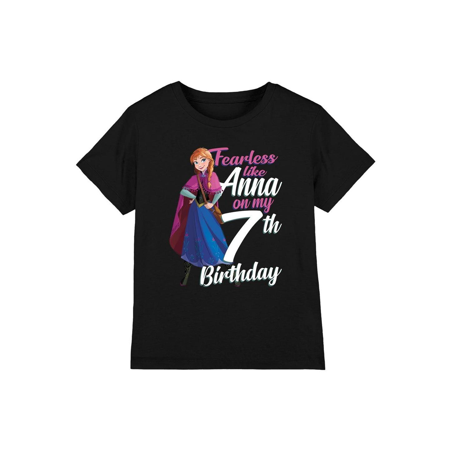 FROZEN  Fearless Like Anna TShirt  7. Geburtstag 