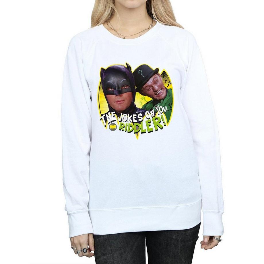 DC COMICS Batman The Jokes On You Riddler Sweatshirt  