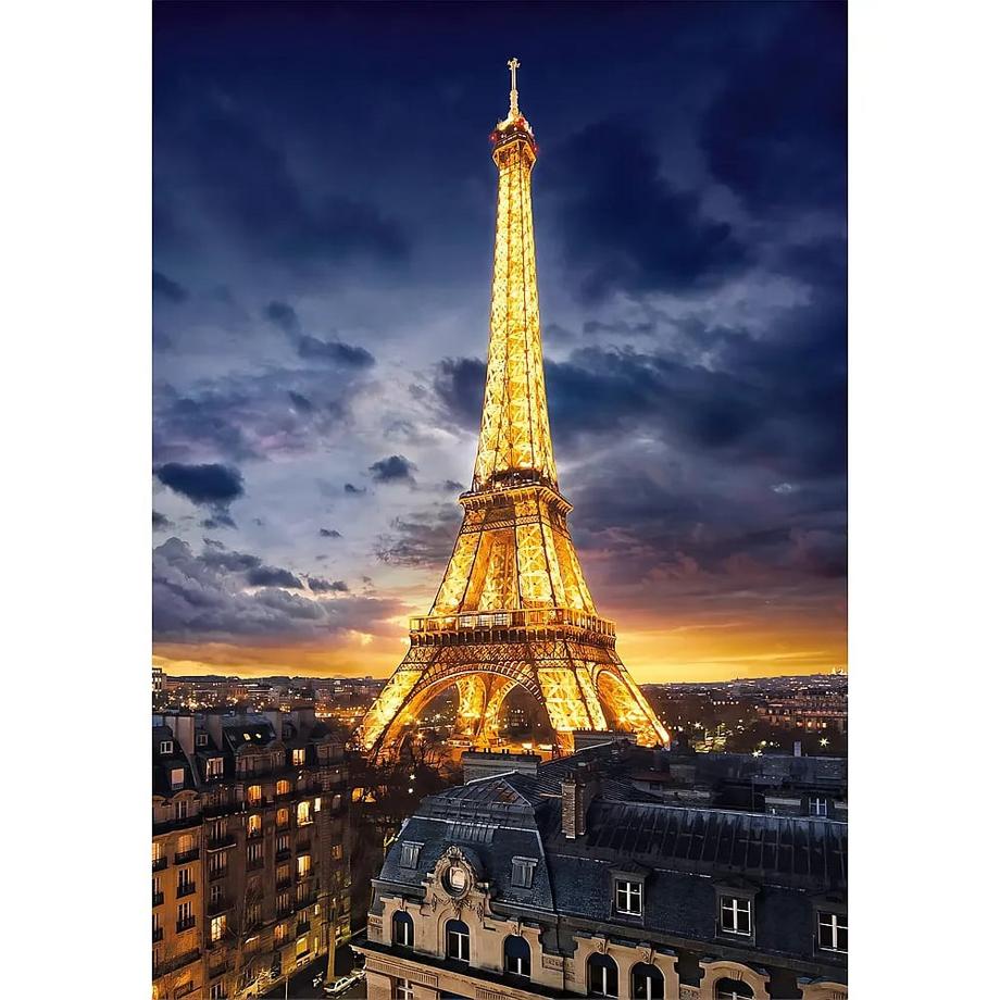 Clementoni  Puzzle Eiffelturm bei Nacht (1000Teile) 