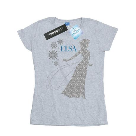 Disney Frozen Elsa T-Shirt Fiocco di Neve  