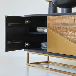 Tikamoon TV Schrank aus Eiche 240 cm Oscar  